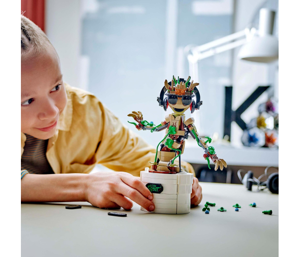 LEGO 76297 Tańczący Groot - 1266185 - zdjęcie 7